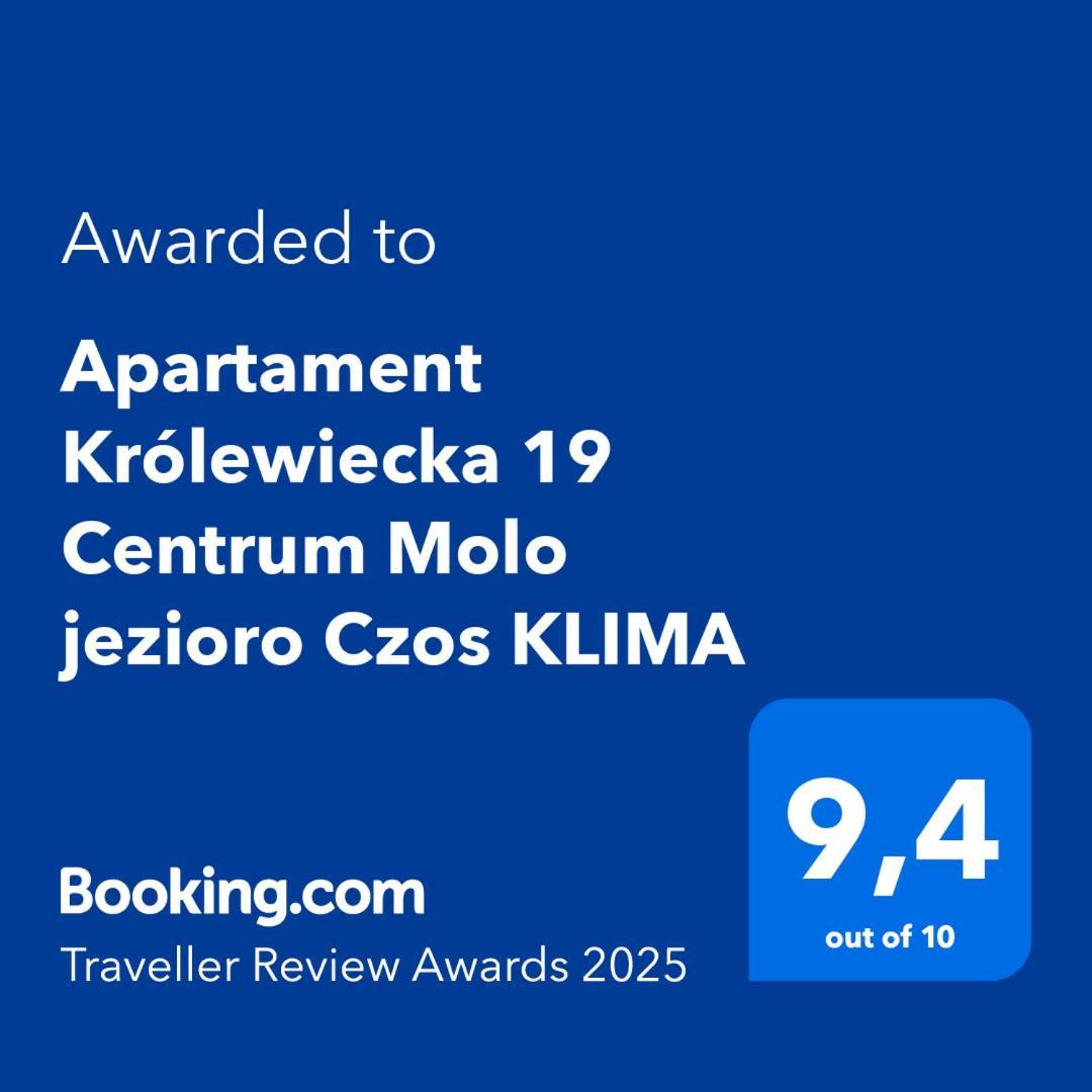 Apartament Krolewiecka 19 Centrum Molo Jezioro Czos Klima Mrągowo Buitenkant foto